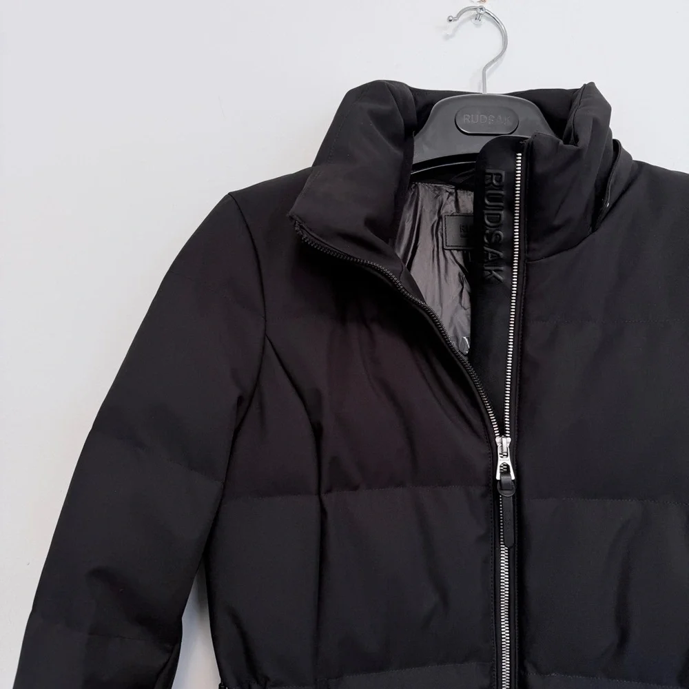 RUDSAK IZABELLA H Women’s Long Quilted Winter Coat - Picture 3 of 16